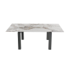 TABLE CÉRAMIQUE CARRÉE EXTENSIBLE HECTOR