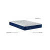 Matelas à ressorts PERSEIDES (DEDICACE) 33cm EPEDA - Exposition