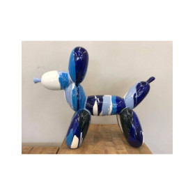 Sculpture chien en résine - Modèle d'exposition