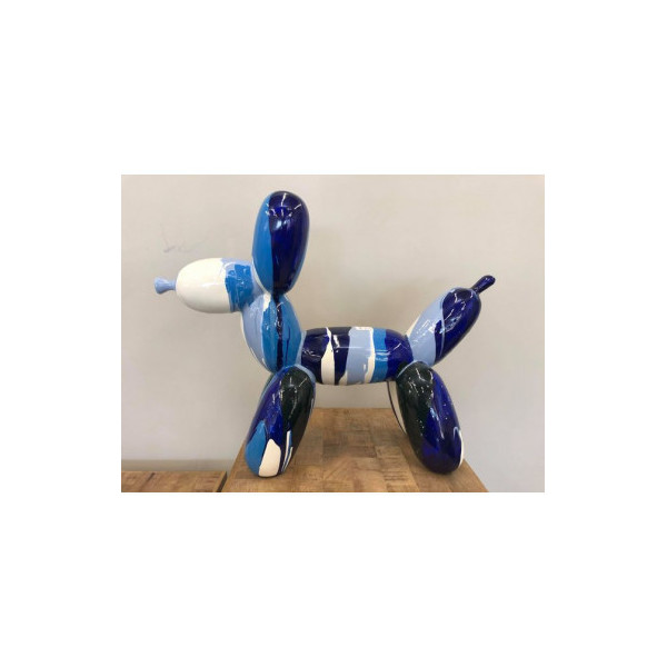 Sculpture chien en résine - Modèle d'exposition