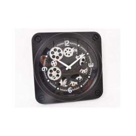 TIMES horloge rouages 60cm - Modèle d'exposition