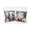 Coussins LION & ELEPHANT SWEET-HOME 45x45 - Exposition