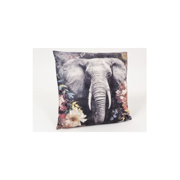 Coussins LION & ELEPHANT SWEET-HOME 45x45 - Exposition