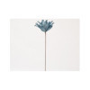 Branche fleur bleue pétrole - Modèle d'exposition