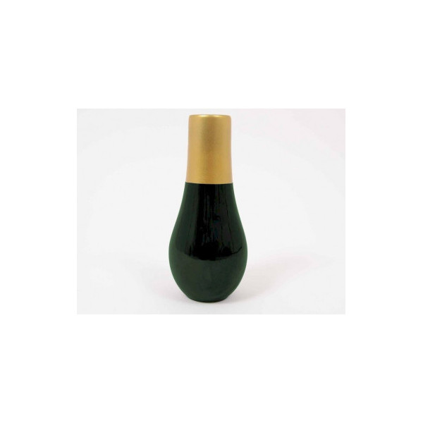 Vase vert/or AZELIE - Modèle d'exposition