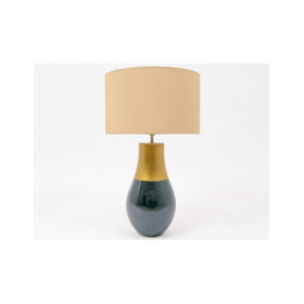 Lampe vert/or AZELIE - Modèle d'exposition