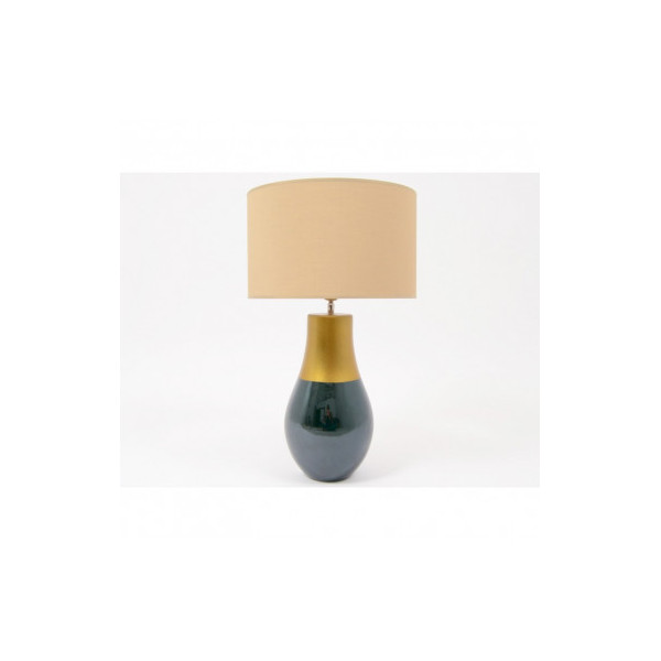 Lampe vert/or AZELIE - Modèle d'exposition
