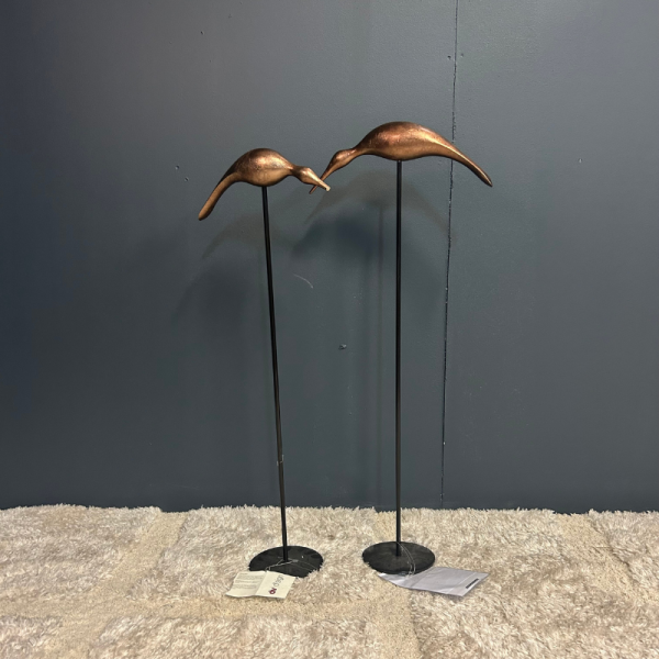BIRD SCULPTURE BRONZE MATT M - MODÈLE D'EXPOSITION