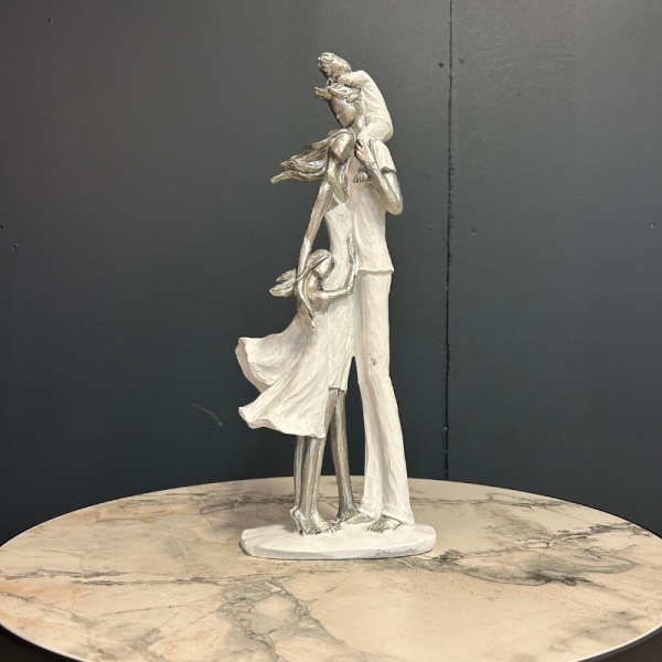 SCULPTURE ROMANCE FAMILLE - MODÈLE D'EXPOSITION
