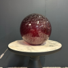 LAMPE VOLCANIQUE BOULE ROUGE - MODÈLE D'EXPOSITION
