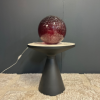 LAMPE VOLCANIQUE BOULE ROUGE - MODÈLE D'EXPOSITION
