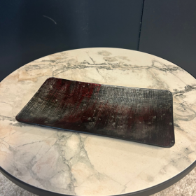 PLAT RECTANGULAIRE FUEGO - MODÈLE D'EXPOSITION