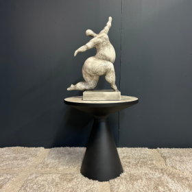 SCULPTURE LADY OLD WHITE TANGO - MODÈLE D'EXPOSITION
