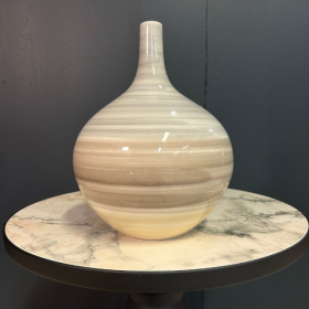 VASE BOUTEILLE WAX 29 CM - MODÈLE D'EXPOSITION