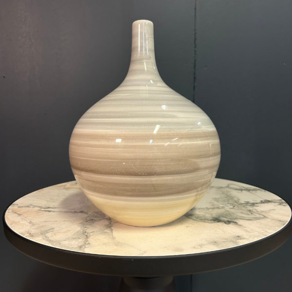 VASE BOUTEILLE WAX 29 CM - MODÈLE D'EXPOSITION