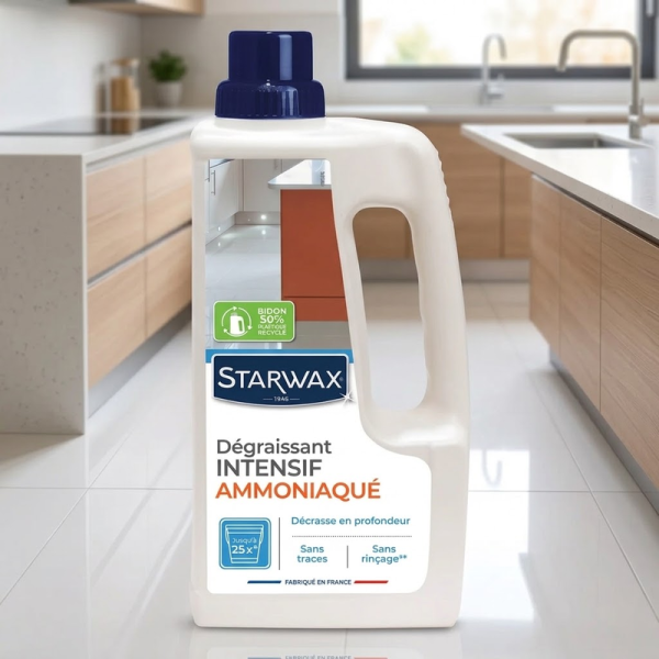 DÉGRAISSANT INTENSIF AMMONIAQUÉ MULTI-USAGES