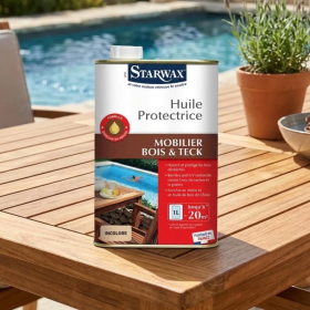 HUILE PROTECTRICE MOBILIER BOIS & TECH - STARWAX