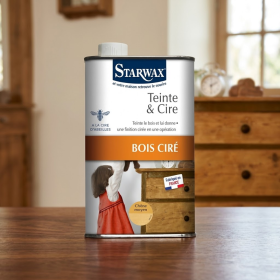 CIRE LIQUIDE TEINTANTE POUR BOIS CIRÉ - STARWAX