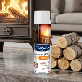 MOUSSE NETTOYANTE INSERTS POUR POÊLE & CHEMINÉES - STARWAX