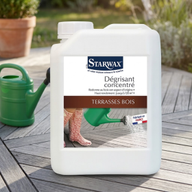 DÉGRISANT CONCENTRÉ POUR TERASSES EN BOIS - STARWAX