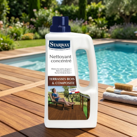 NETTOYANT CONCENTRÉ POUR TERRASSES EN BOIS & COMPOSITES - STARWAX