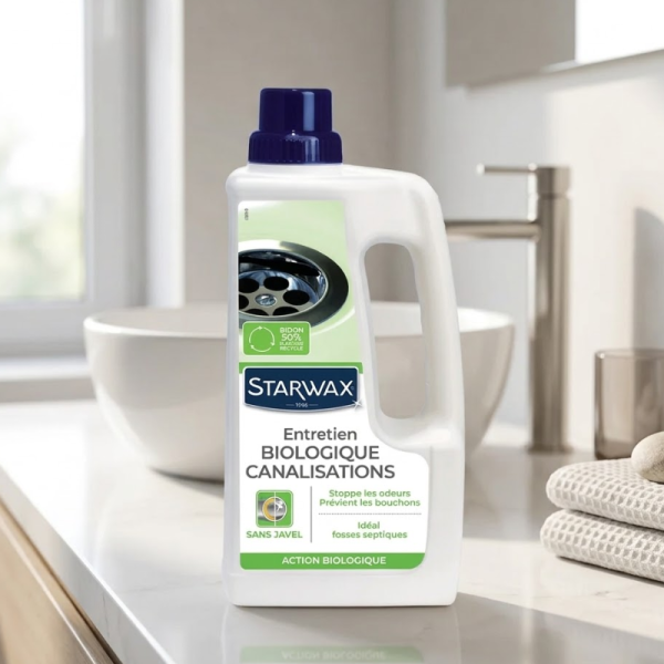 ENTRETIEN BIOLOGIQUE POUR CANALISATIONS - STARWAX
