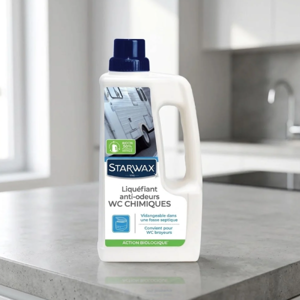 LIQUÉFIANT ANTI-ODEURS POUR WC CHIMIQUES - STARWAX