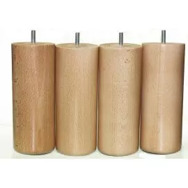 Lot de 4 pieds de lit