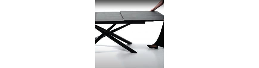 Nos tables avec allonges escamotables - Meubles JEM